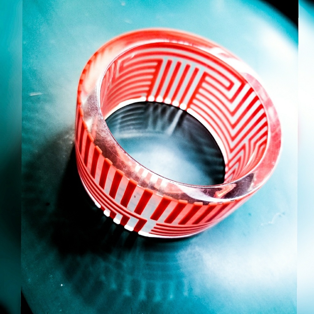 Retired Kate Spade Chunky Orange Bracelet